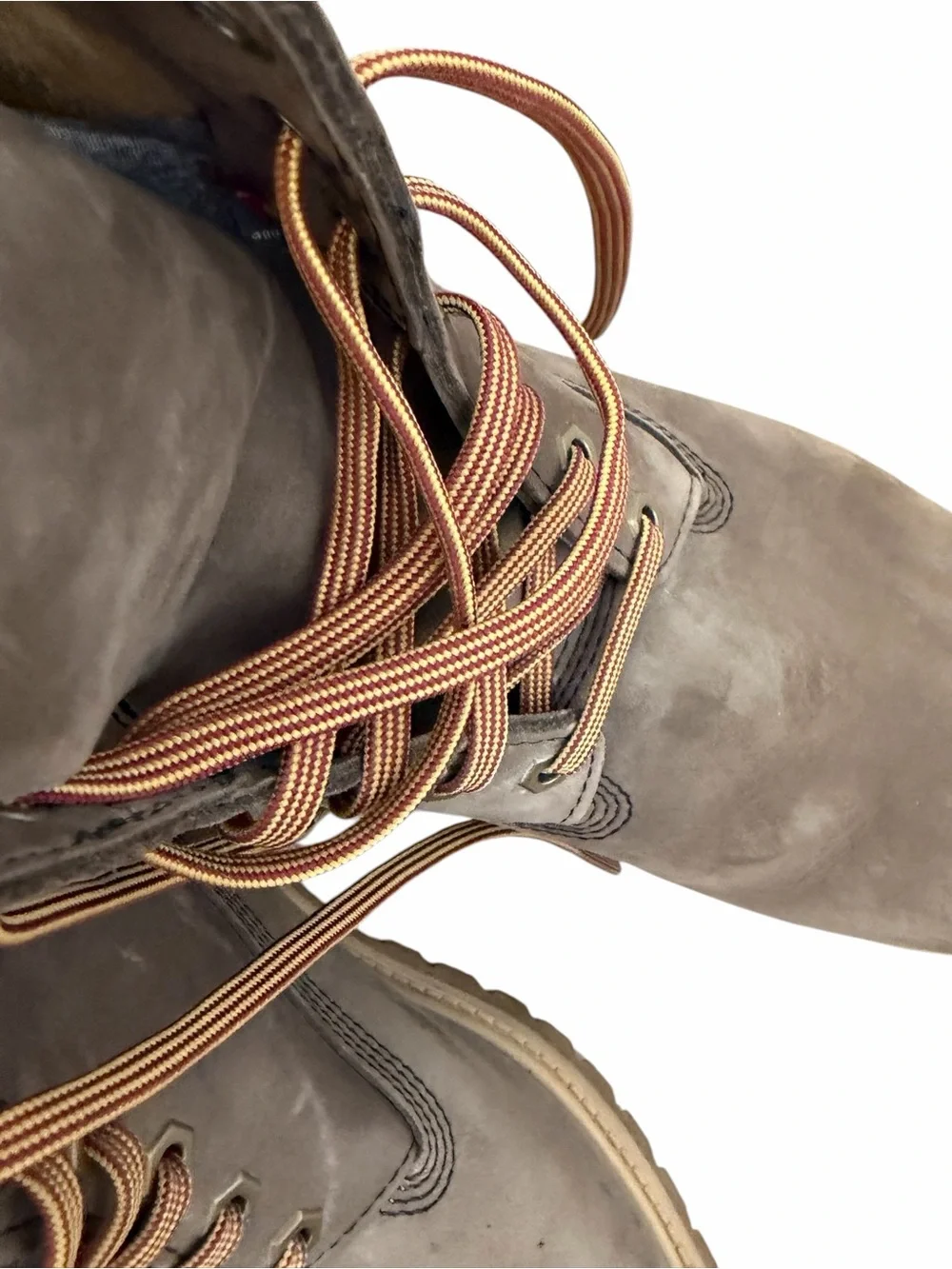 Timberland Premium 6-Inch Waterproof Insulated Brown Nubuck Boots Men’s Size __